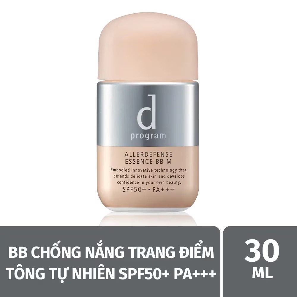 Tinh Chất BB Chống Nắng Trang Điểm D Program Allerdefense BB M SPF50+ PA+++ 30ml .#Tông Tự Nhiên