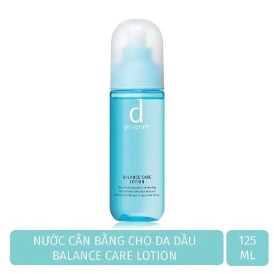 D PROGRAM Nước Cân Bằng D Program Cho Da Dầu & Hỗn Hợp Nhạy Cảm Balance Care Lotion 125ml