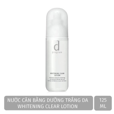 D PROGRAM Whitening Clear Lotion For Delicate Skin 125ml