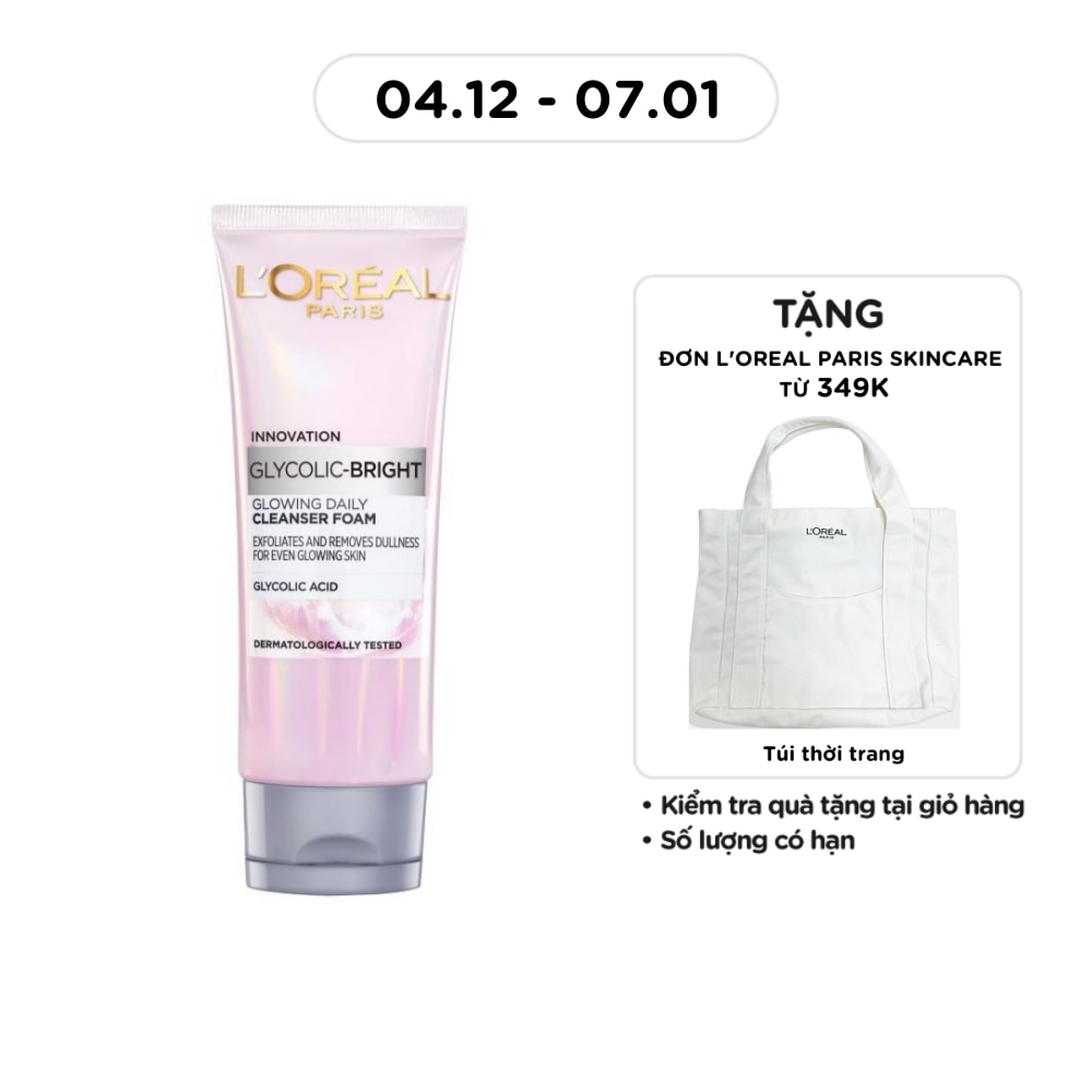 Glycolic Bright Glowing Daily Cleanser Foam 100ml