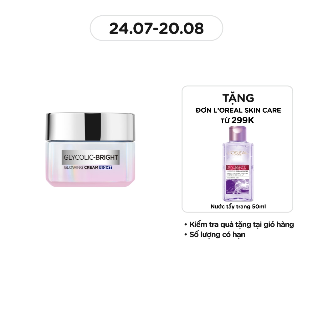 Glycolic Bright Glowing Cream Night 50ml