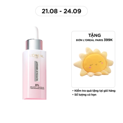 L'OREAL PARIS Tinh Chất L'Oreal Paris Dưỡng Sáng Da Glycolic-Bright Anti-Dark Spot Brightening Serum 30ml