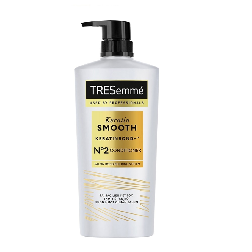 Dầu Xả Tresemmé Keratin Smooth Tinh Dầu Argan & Keratin Vào Nếp Suôn Mượt 620g