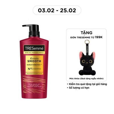TRESEMME Shampoo Keratin Smooth Argan Oil & Keratin 640g