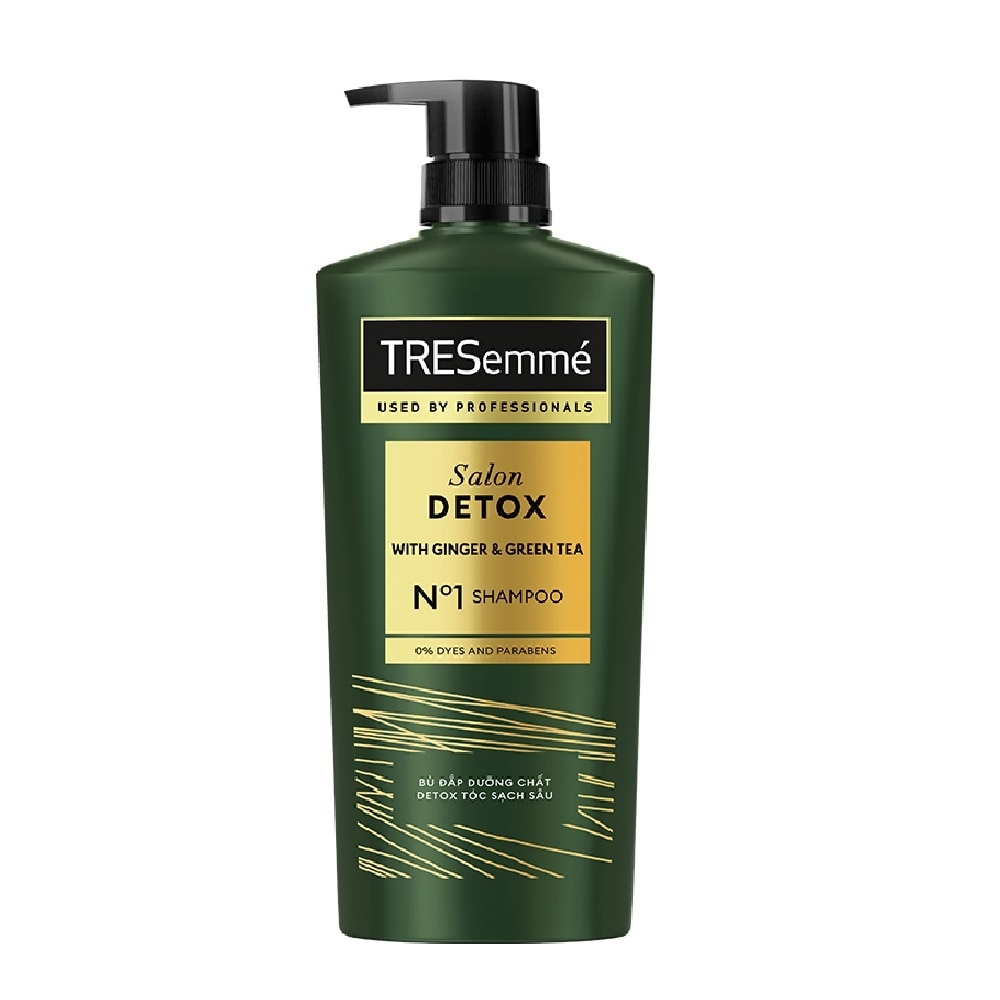 Shampoo Salon Detox Ginger & Green Tea 640g