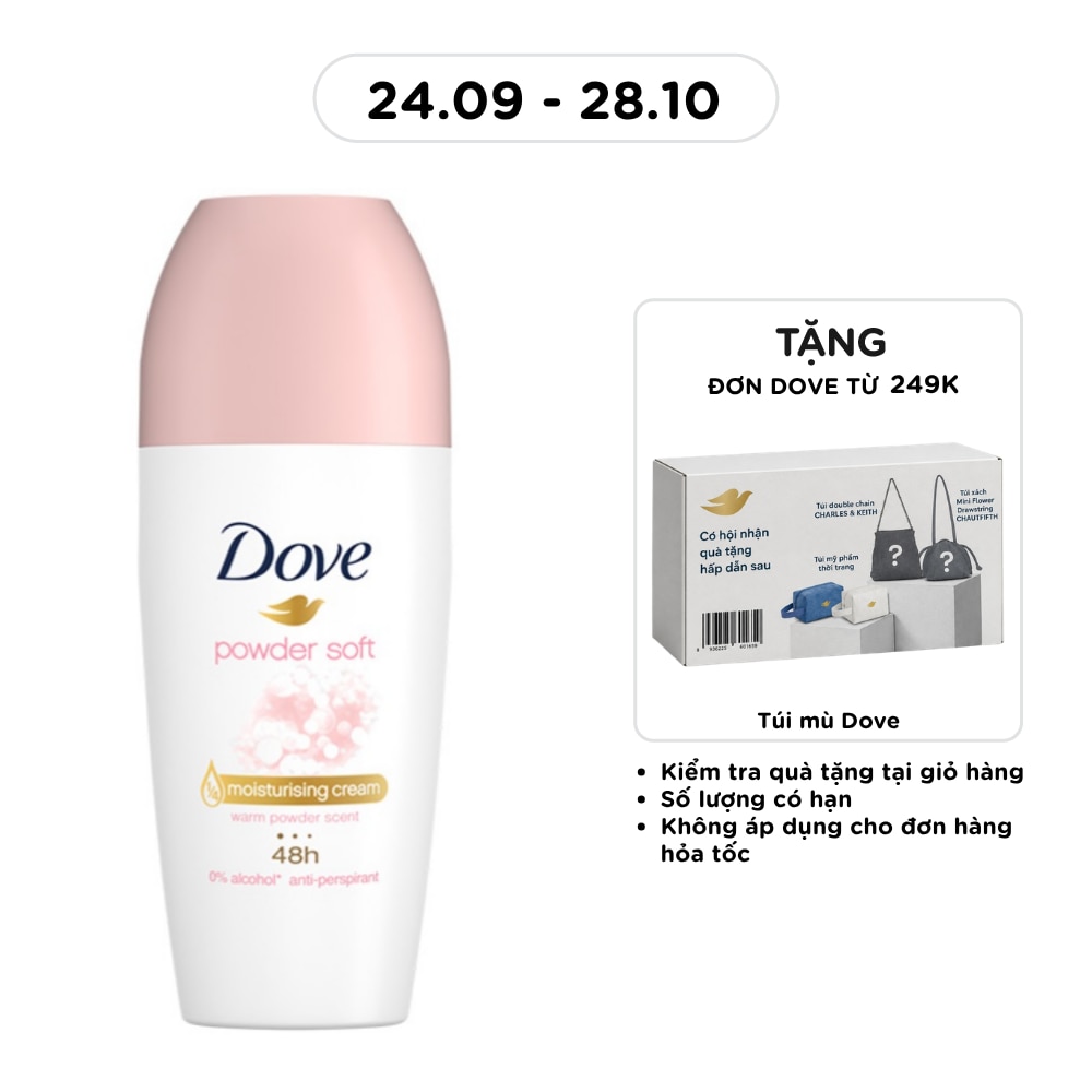 Powder Soft Antiperspirant Deodorant Roll On 40ml image