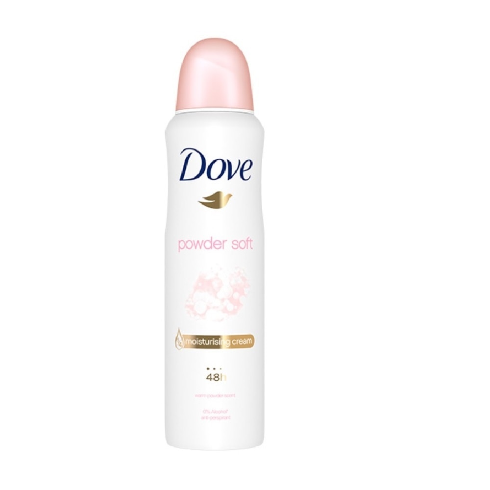 Xịt Khử Mùi Dove Powder Soft Mềm Mịn Hương Phấn Thơm 135ml