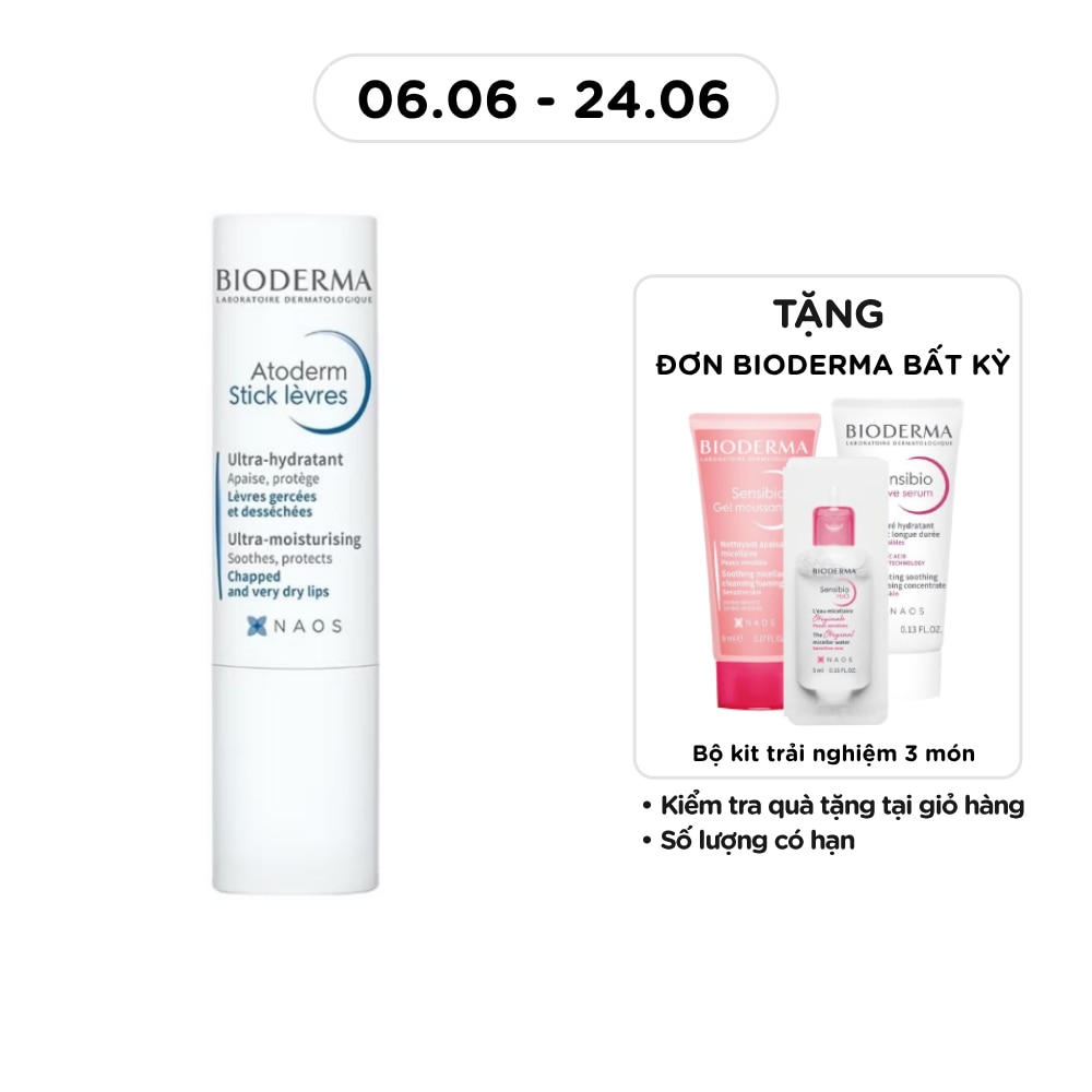 Bioderma Atoderm Stick Levres 4g