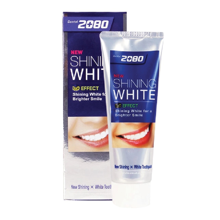 Kem Đánh Răng Dental Clinic 2080 Shining White 3D Effect Làm Trắng Răng 100g