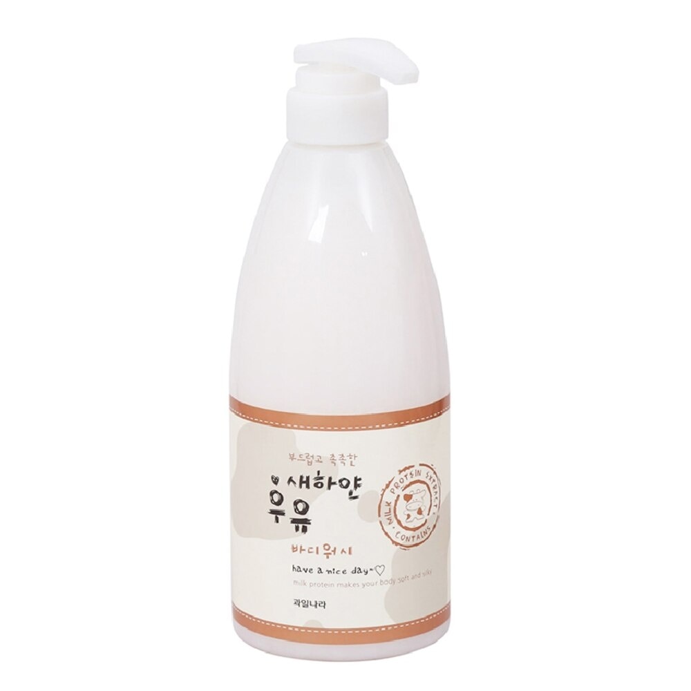 Sữa Tắm Welcos White Milk Body Wash Tinh Chất Sữa Dưỡng Trắng Da 740g