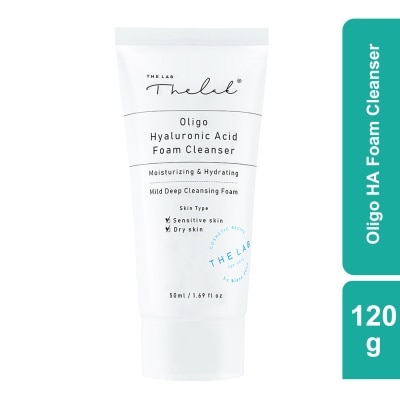 THE LAB Sữa Rửa Mặt The Lab Tạo Bọt Cấp Ẩm Chuyên Sâu Oligo Hyaluronic Acid Foam Cleanser 120ml
