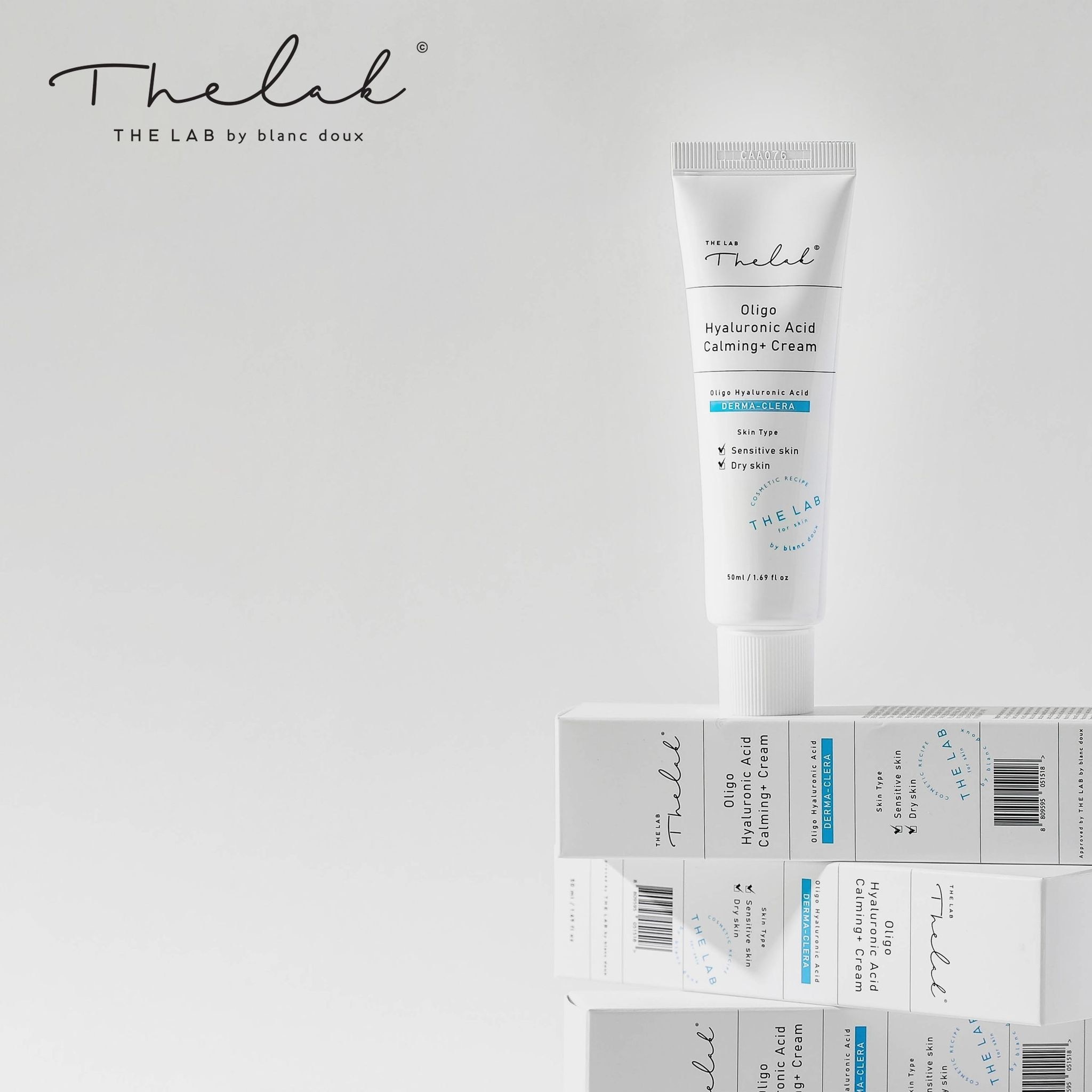 Kem Dưỡng Cấp Ẩm The Lab Phục Hồi Da Oligo Hyaluronic Acid Calming+ Cream 50ml