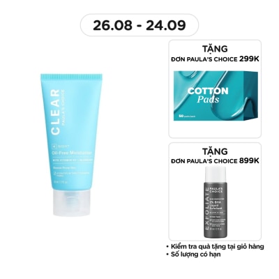 PAULA'S CHOICE Paula's Choice Clear Oil-Free Moisturizer With Vitamin B3 + Blueberry 60ml