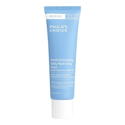 PAULA'S CHOICE Kem Chống Nắng Paula's Choice Resist Youth-Extending Daily Hydrating Fluid SPF50 60ml