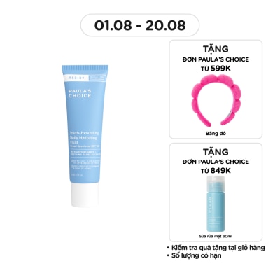 PAULA'S CHOICE Kem Chống Nắng Paula's Choice Resist Youth-Extending Daily Hydrating Fluid SPF50 60ml