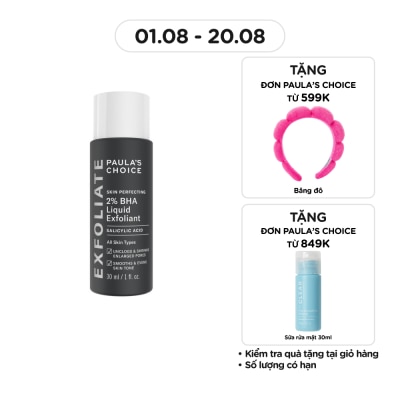 PAULA'S CHOICE Skin Perfecting 2% BHA Liquid Exfoliant Salicylid Acid 30ml