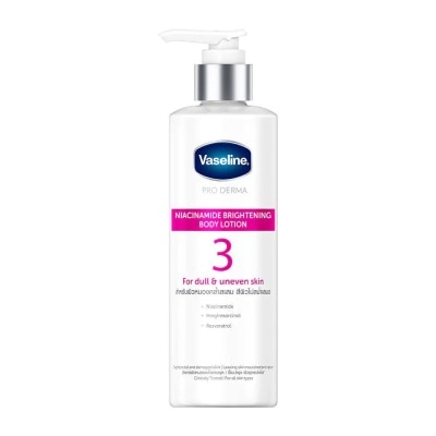 VASELINE Sữa Dưỡng Thể Vaseline Sáng Da Pro Derma Niacinamide Brightening Body Lotion 250ml