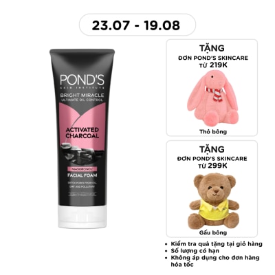 POND'S - Sữa Rửa Mặt Pond's Pure Bright Sáng Da Sạch Sâu 100g image