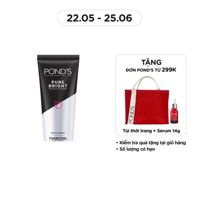 POND'S Pure Bright Deep Cleansing Facial Foam 100g
