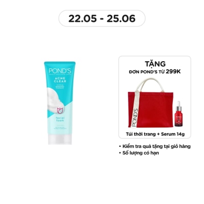 POND'S Pond's Acne Clear AntiAcne Facial Foam 100g