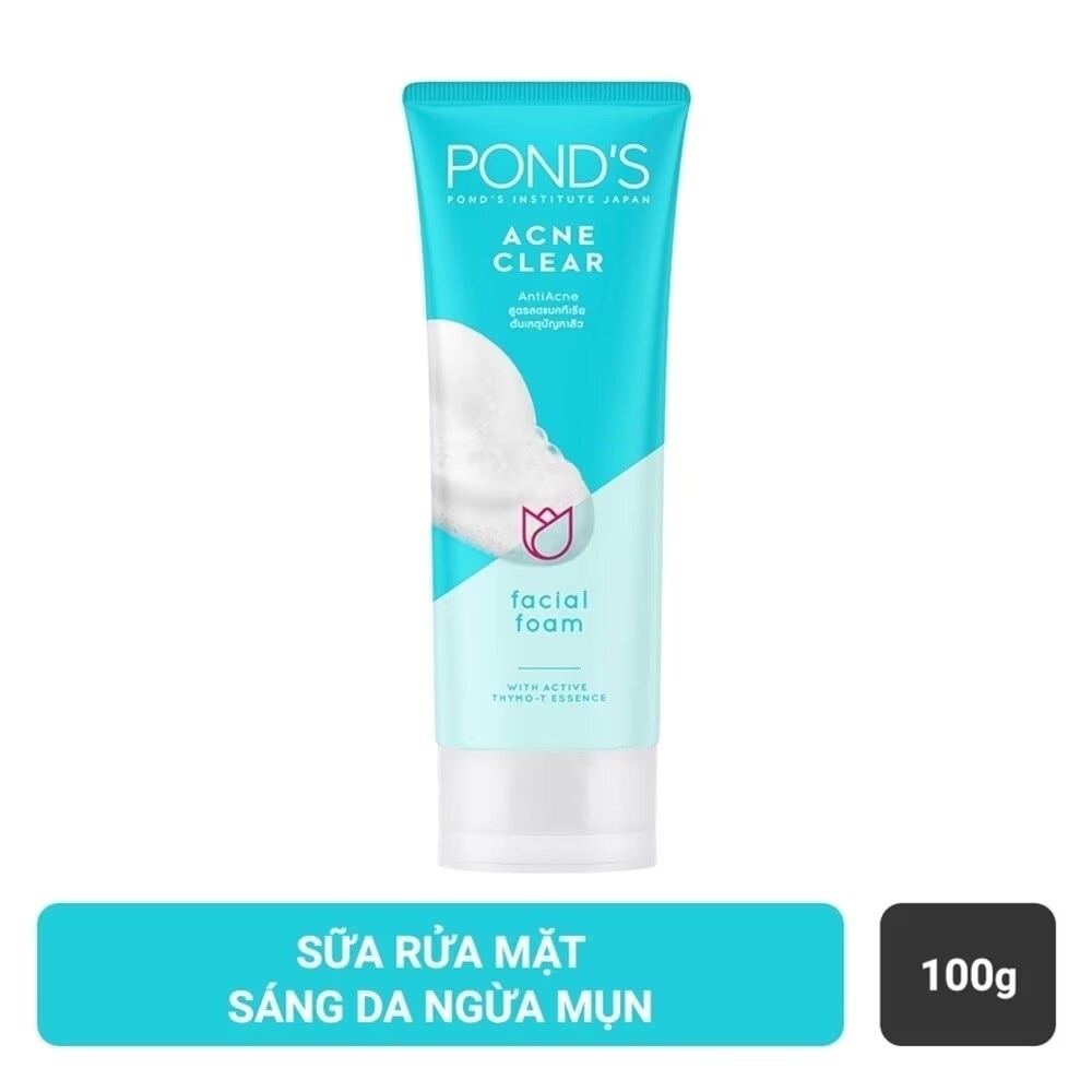 Pond's Acne Clear AntiAcne Facial Foam 100g