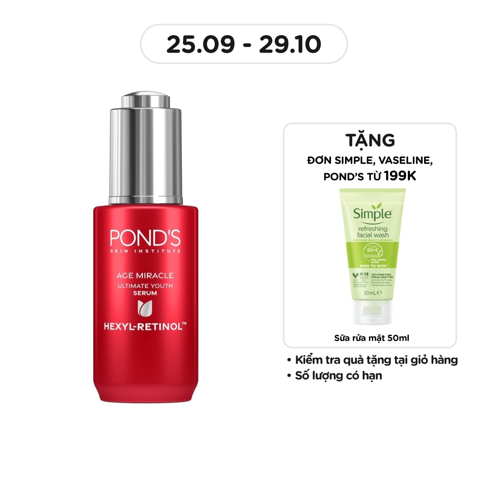 Dưỡng Chất Pond's Age Miracle Ngăn Ngừa Lão Hóa Chuyên Sâu 30g