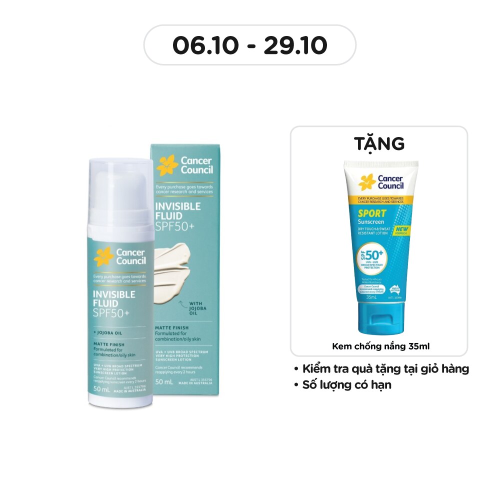 Invisible Fluid Matte SPF50+ PA++++ 50ml