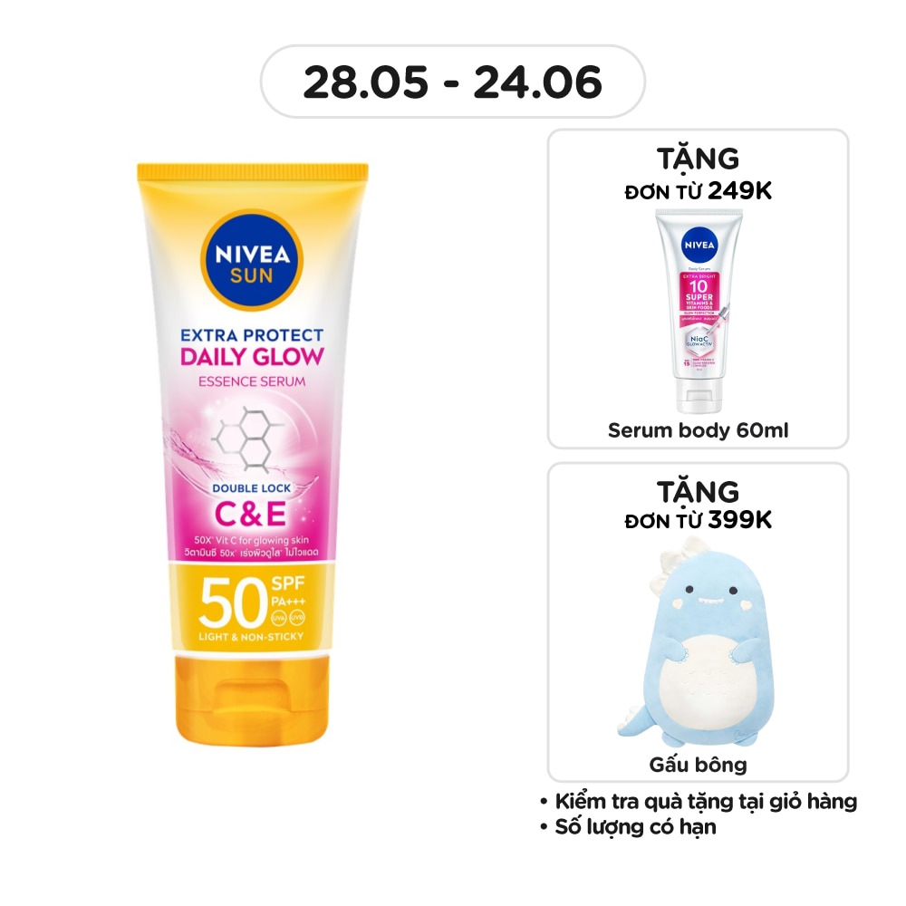 Sun Extra Protect Daily Glow Essence Serum SPF50 PA+++ 180ml