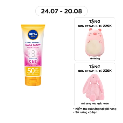 NIVEA Sun Extra Protect Daily Glow Essence Serum SPF50 PA+++ 180ml