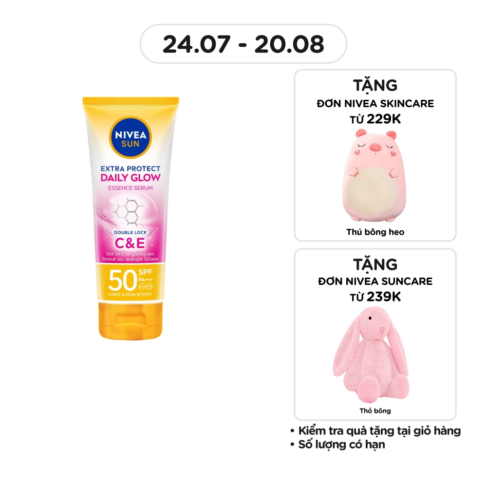 Sun Extra Protect Daily Glow Essence Serum SPF50 PA+++ 180ml