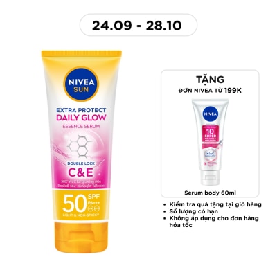 NIVEA Sun Extra Protect Daily Glow Essence Serum SPF50 PA+++ 180ml image