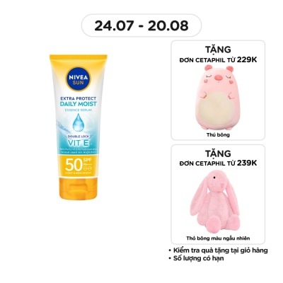 NIVEA Sun Extra Protect Daily Moist Essence Serum SPF50 PA+++ 180ml