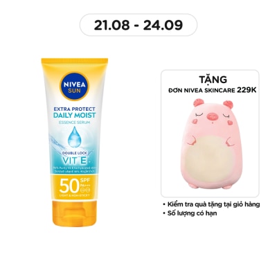 NIVEA Tinh Chất Chống Nắng Nivea Dưỡng Ẩm Vượt Trội Daily Moist SPF50 PA+++ 180ml