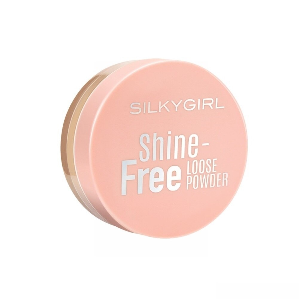 Phấn Phủ Bột Có Màu Silkygirl Chống Nhờn Shine Free Loose Powder 10g .#01 Natural Light