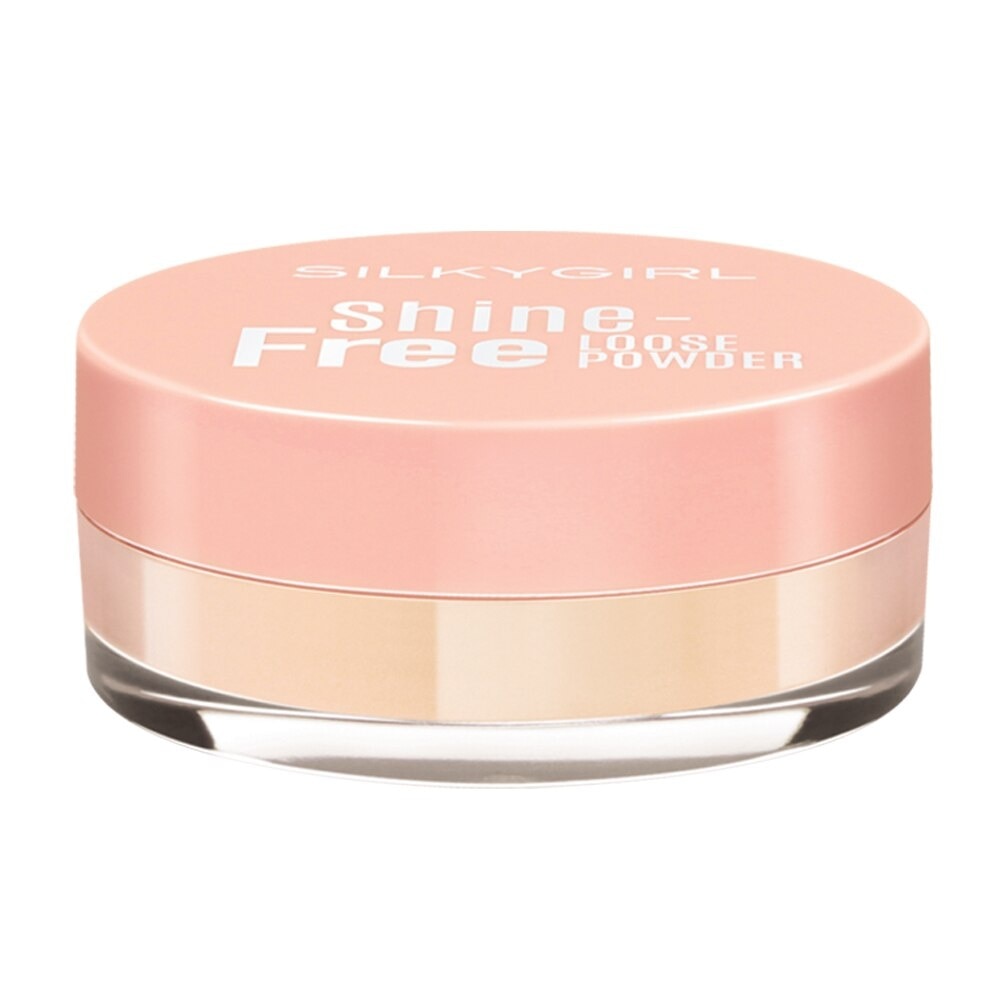 Phấn Phủ Bột Có Màu Silkygirl Chống Nhờn Shine Free Loose Powder 10g .#01 Natural Light