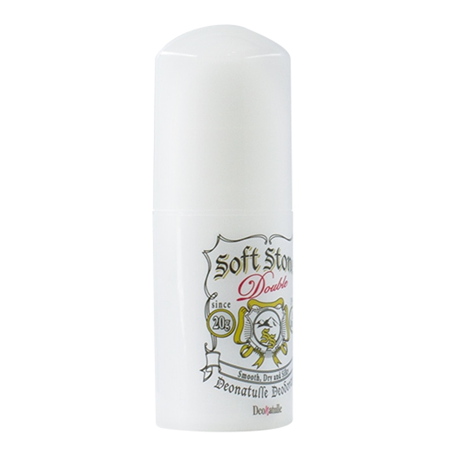 Lăn Khử Mùi Đá Khoáng Deonatulle Dạng Sáp Cho Mọi Loại Da Soft Stone Double 20g