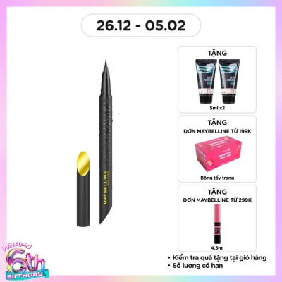 MAYBELLINE NEW YORK Bút Kẻ Mắt Nước Maybelline New York Hyper Sharp Extreme Liner 0.4g .#BK-1 Ultra Black