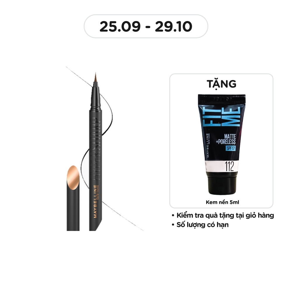 MAYBELLINE NEW YORK Hyper Sharp Extreme Liner 0.4g .#BR-1 Natural Brown
