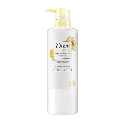 DOVE Kem Xả Dove Botanical Selection Phục Hồi Hư Tổn Chiết Xuất Bơ & Dầu Argan 500g