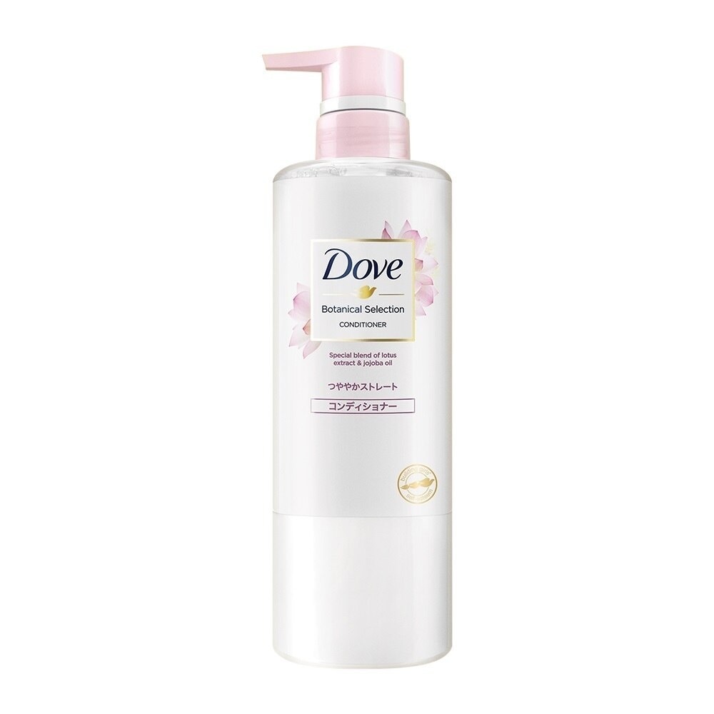 Kem Xả Dove Botanical Selection Giúp Tóc Bóng Mượt Từ Hoa Sen & Dầu Jojoba 500g