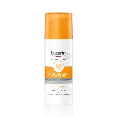 EUCERIN Kem Chống Nắng Eucerin Tông Màu Tự Nhiên Làm Đều Màu Da CC Sun Cream SPF50+ 50ml