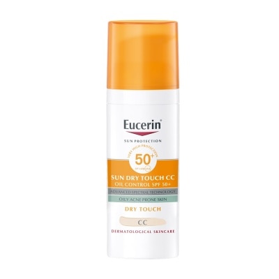 EUCERIN Kem Chống Nắng Eucerin Tông Màu Tự Nhiên Làm Đều Màu Da CC Sun Cream SPF50+ 50ml