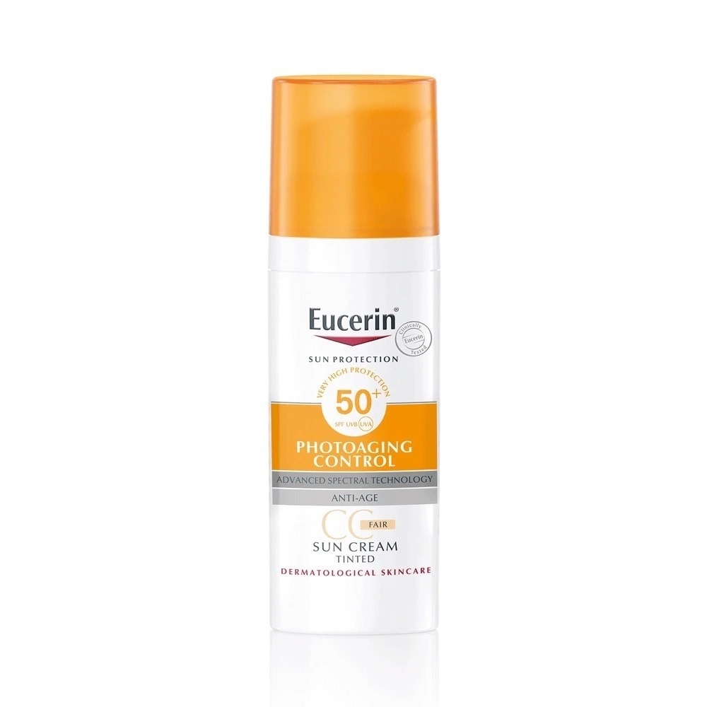 Kem Chống Nắng Eucerin Tông Màu Tự Nhiên Làm Đều Màu Da CC Sun Cream SPF50+ 50ml