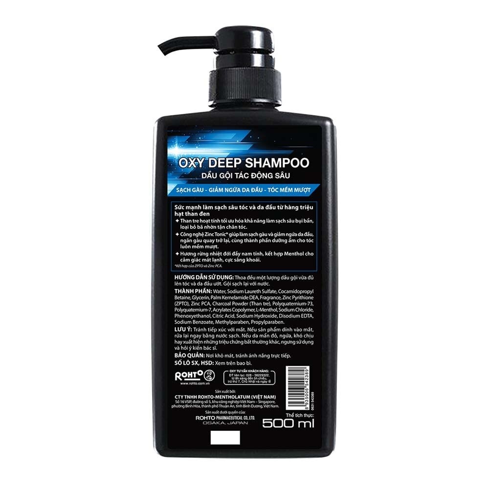 Deep Shampoo Charcoal Power 500ml