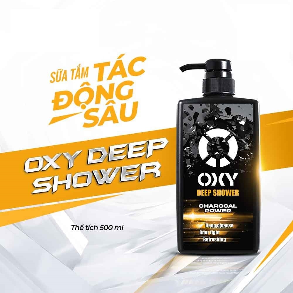 Sữa Tắm Oxy Tác Động Sâu Deep Shower 500ml