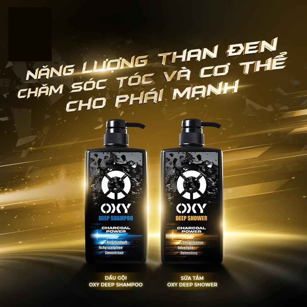 Sữa Tắm Oxy Tác Động Sâu Deep Shower 500ml