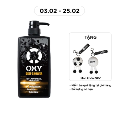 OXY Deep Shower Charcoal Power 500ml