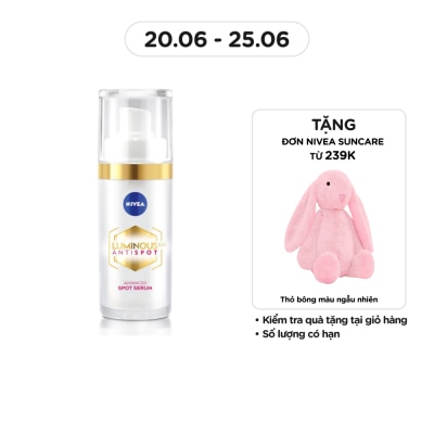 NIVEA Tinh Chất Chuyên Sâu Nivea Làm Mờ Đốm Nâu & Ngăn Ngừa Thâm Nám Luminous 630 Spotclear Intensive Treatment Serum 30ml