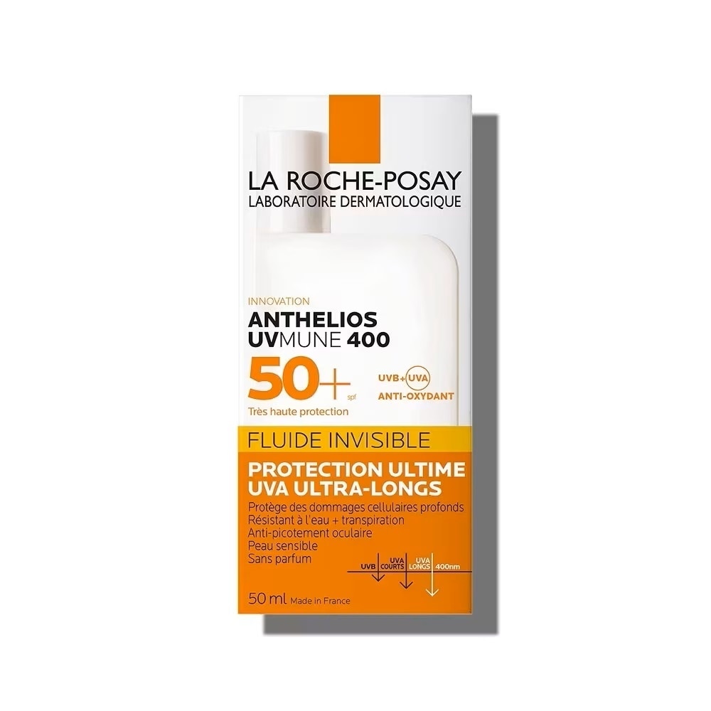 Sữa Chống Nắng La Roche-Posay Mỏng Nhẹ Bảo Vệ Da Tối Ưu Anthelios UVMune 400 SPF50+ 50ml