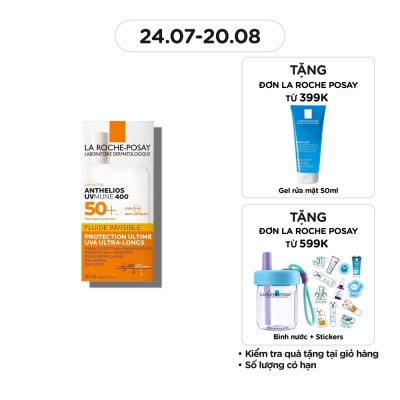 LA ROCHE POSAY Anthelios UVMune 400 Invisible Fluid SPF50+ 50ml